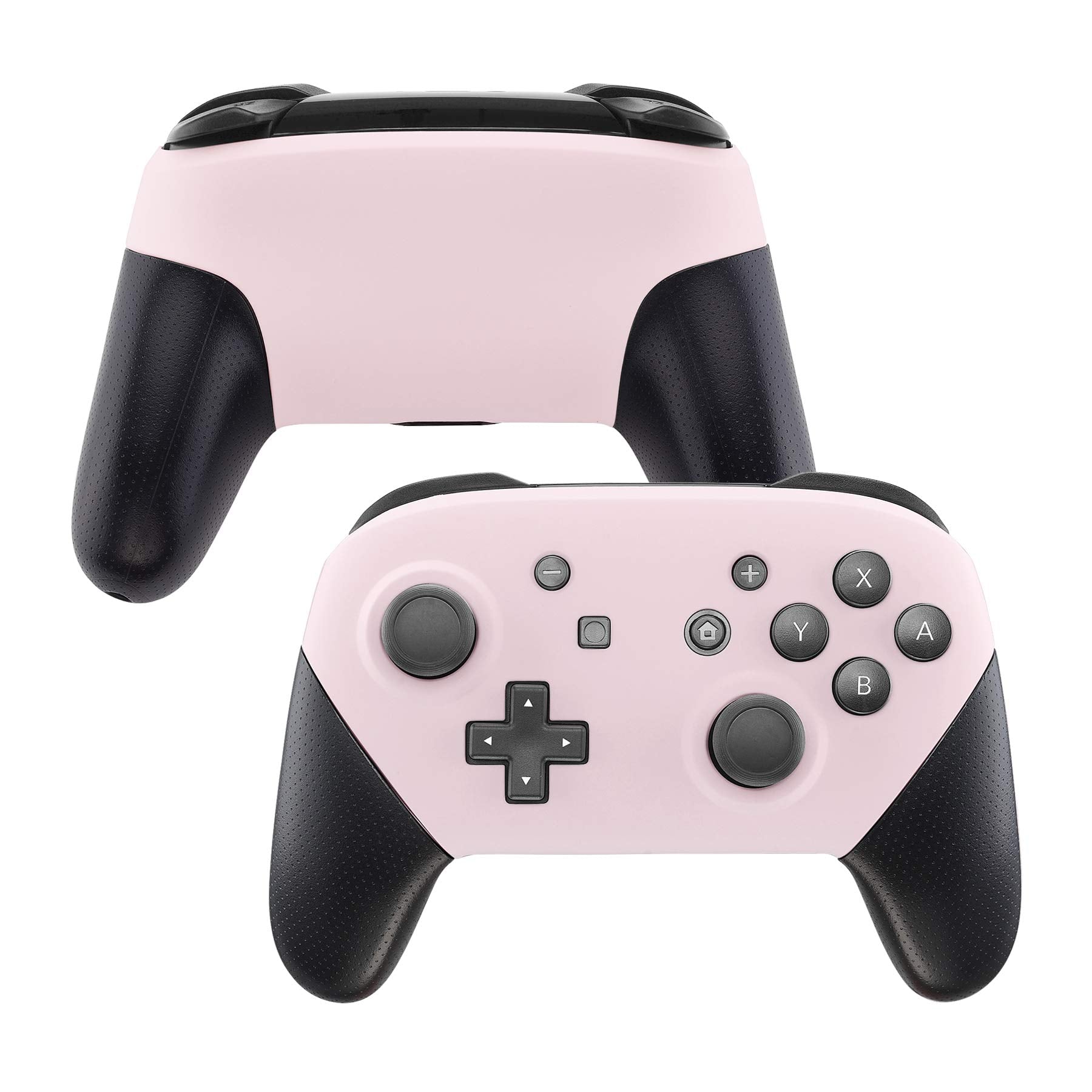 eXtremeRate Cherry Blossoms Pink Faceplate and Backplate for Nintendo Switch Pro Controller  DIY Replacement Shell Housing Case for Nintendo Switch Pro - Controller NOT Included