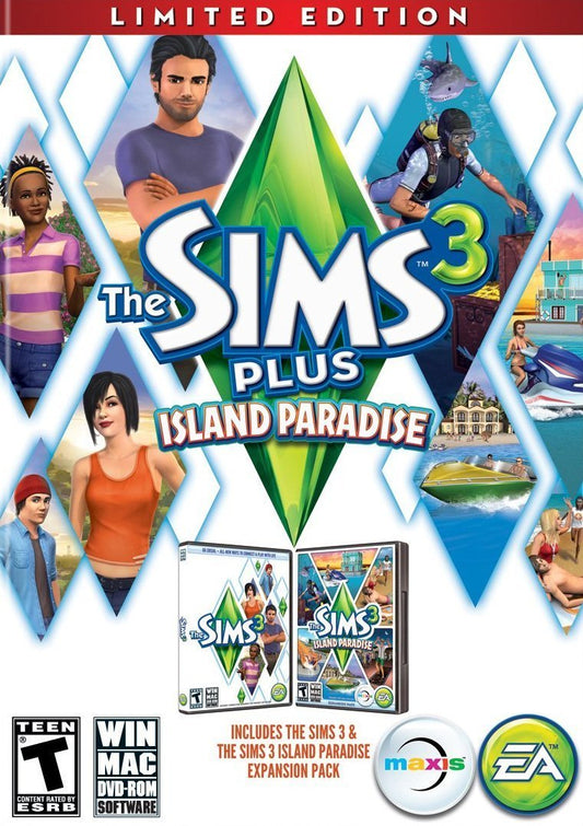 The Sims 3 Plus Island Paradise (special edition) - PC/Mac