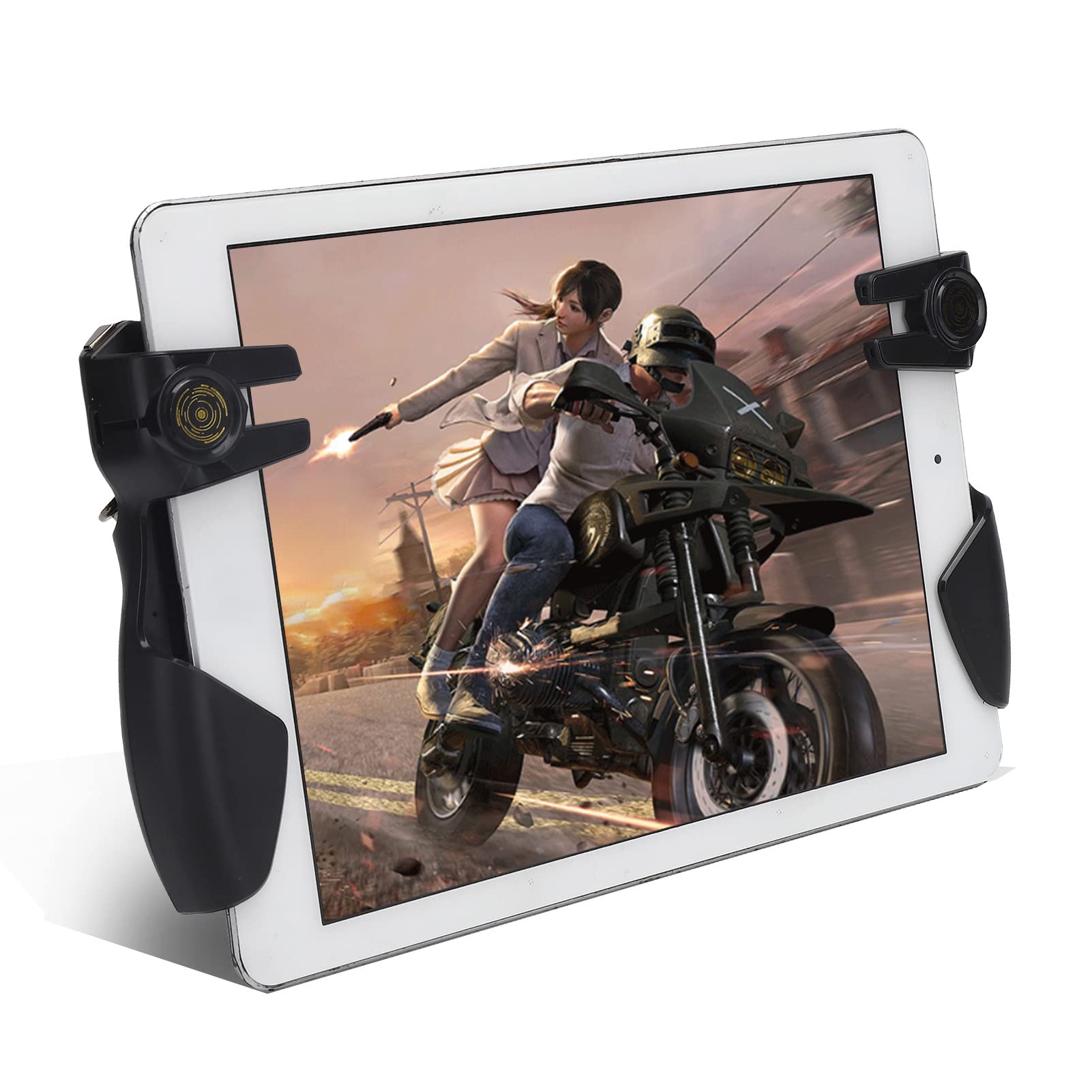 Kafuty-1 Game Controller Six Finger Trigger Gaming Joystick Handle  Mobile Game Handle Controller for PUBG  Ergonomic Shooting Button Trigger Game Controller