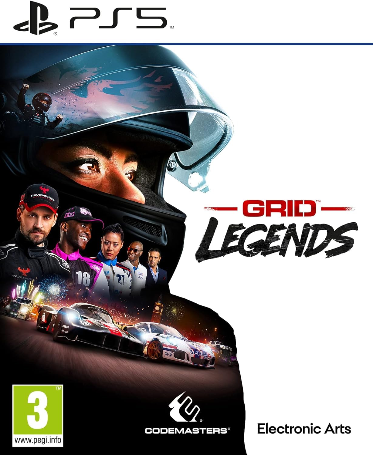 Electronic Arts GRID Legends PS5 Game - Black - Model 1110820