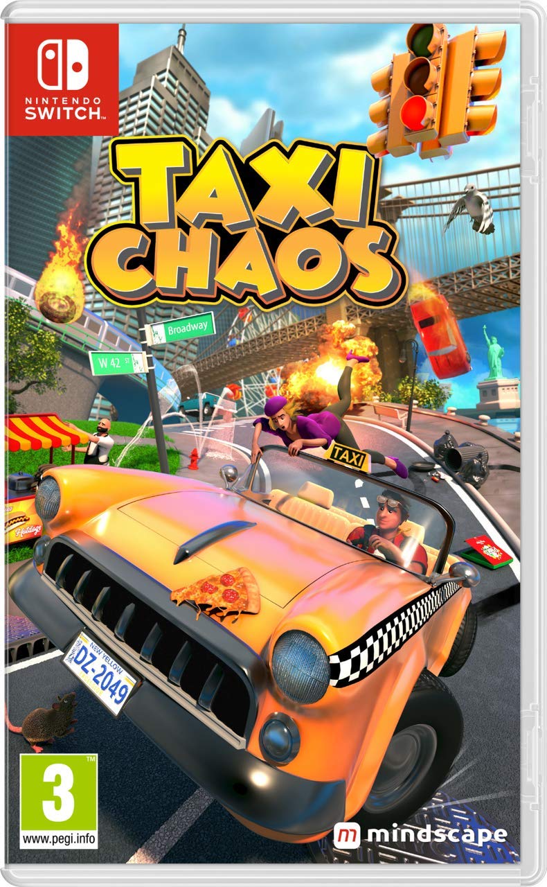 Tesura Games Taxi Chaos for Nintendo Switch - Model MINA11.UK.45ST