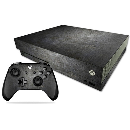 MIGHTY SKINS Xbox One X Skin - Durable Vinyl Decal Wrap, Scratched Up Design, Easy to Apply and Remove, Model MIXBONXCMB-Scratched Up