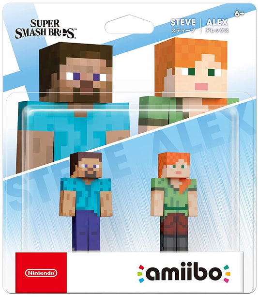 Nintendo amiibo™ - Steve + Alex 2-pack - Super Smash Bros.™ - Multicolored - Model 275Steve e Alex - Plastic