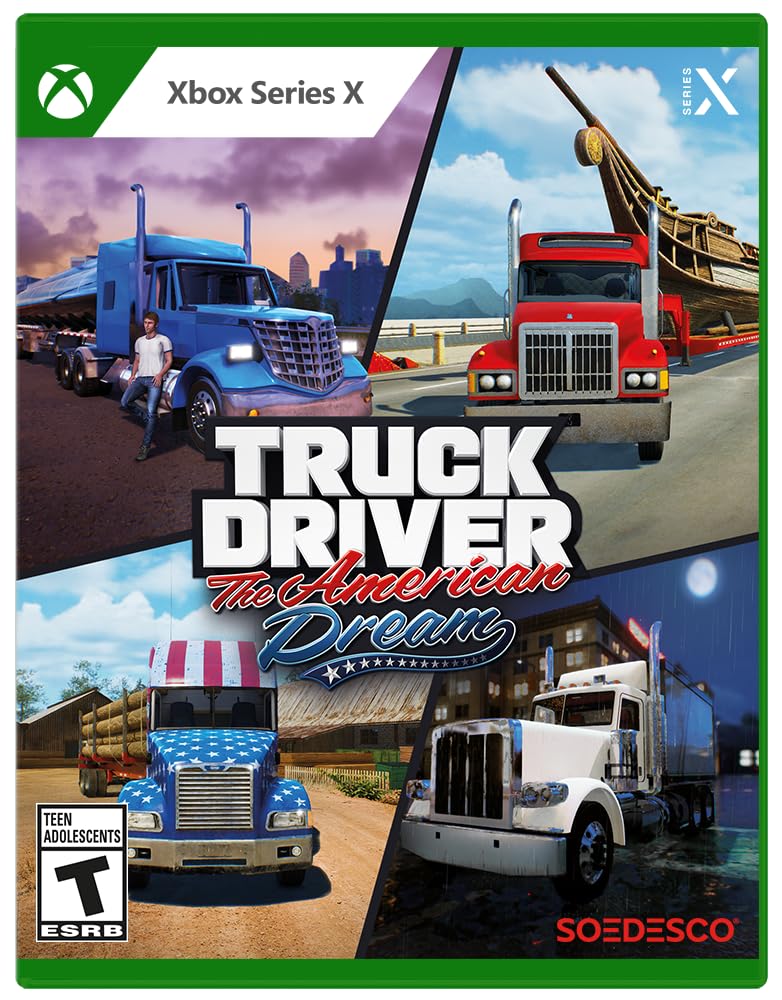 Soedesco Truck Driver: The American Dream - Xbox Series X Game, Model SODE11636XBX
