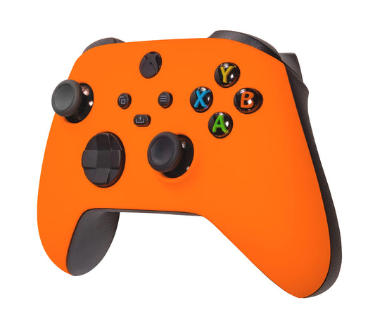 Crazy Controllerz Xbox One Series X S Soft Touch Controller - Neon Orange, Added Grip