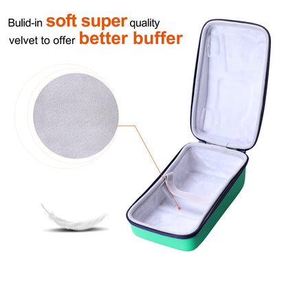 L LTGEM Storage Case for Nintendo Switch - Luigi Set Edition - Green Travel Bag