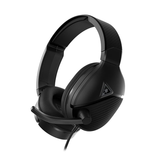 Turtle Beach Recon 200 Gen 2 Amplified Gaming Headset, Black, PS4/PS5/Xbox Series X|S/Nintendo Switch, Model TBS-6300-02
