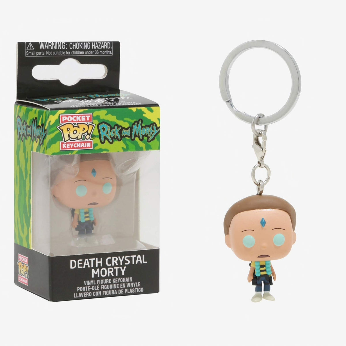 Rick and Morty Pocket Pop! Keychain Death stone Morty
