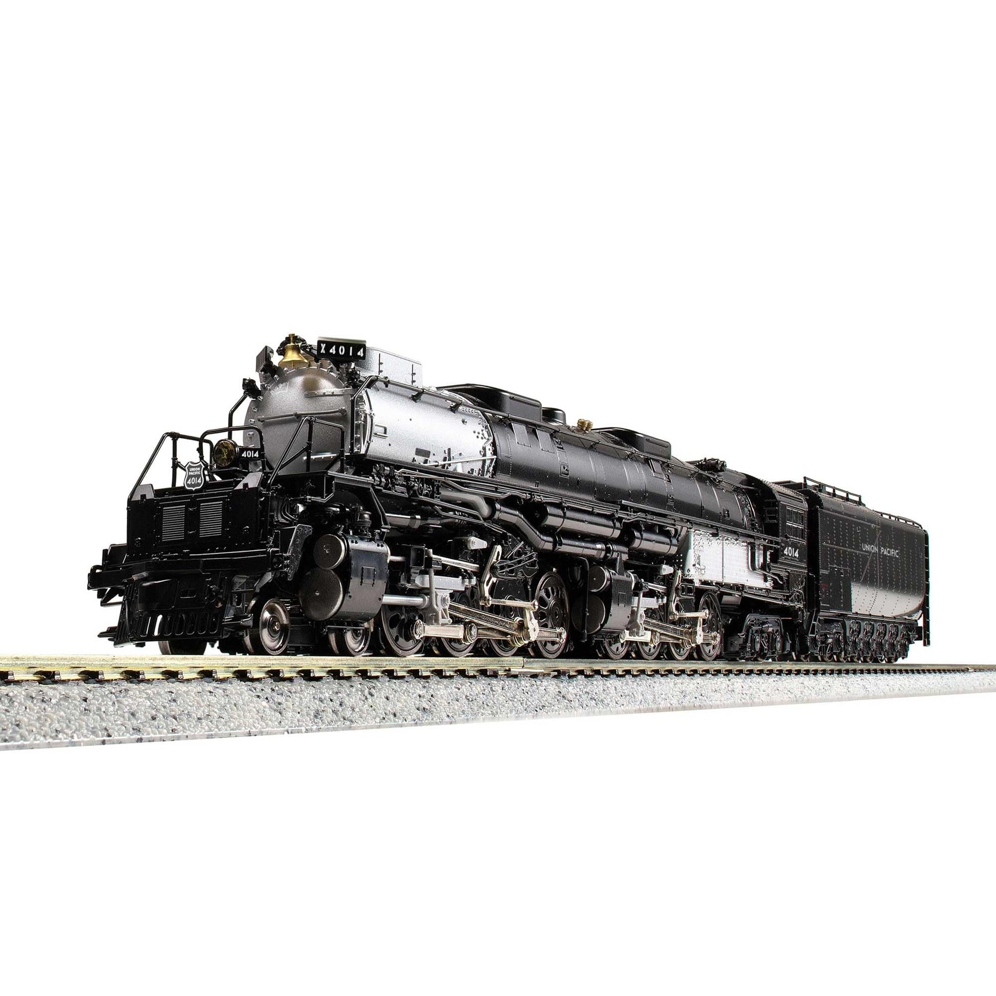 Kato N Union Pacific Big Boy Steam Locomotive #4014, N Gauge, Black, Model 126-4014