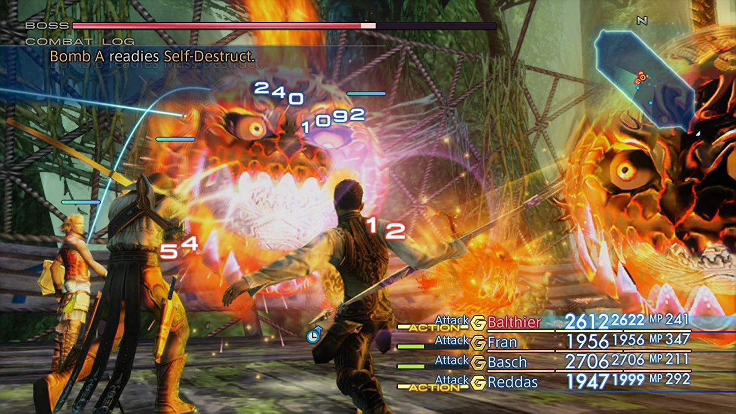 SEGA Final Fantasy XII The Zodiac Age for Nintendo Switch - Model SQEA25.UK.45ST