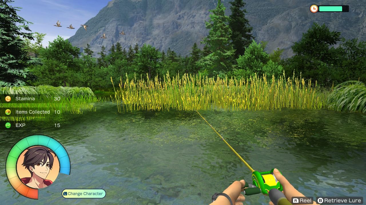 Natsume Reel Fishing: Days of Summer - Nintendo Switch Fishing Simulation Game