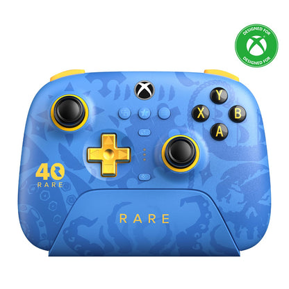 8Bitdo Ultimate 3-Mode Wireless Controller for Xbox - Blue, Hall Effect Joysticks, Pro Back Buttons, 40th Anniversary Edition