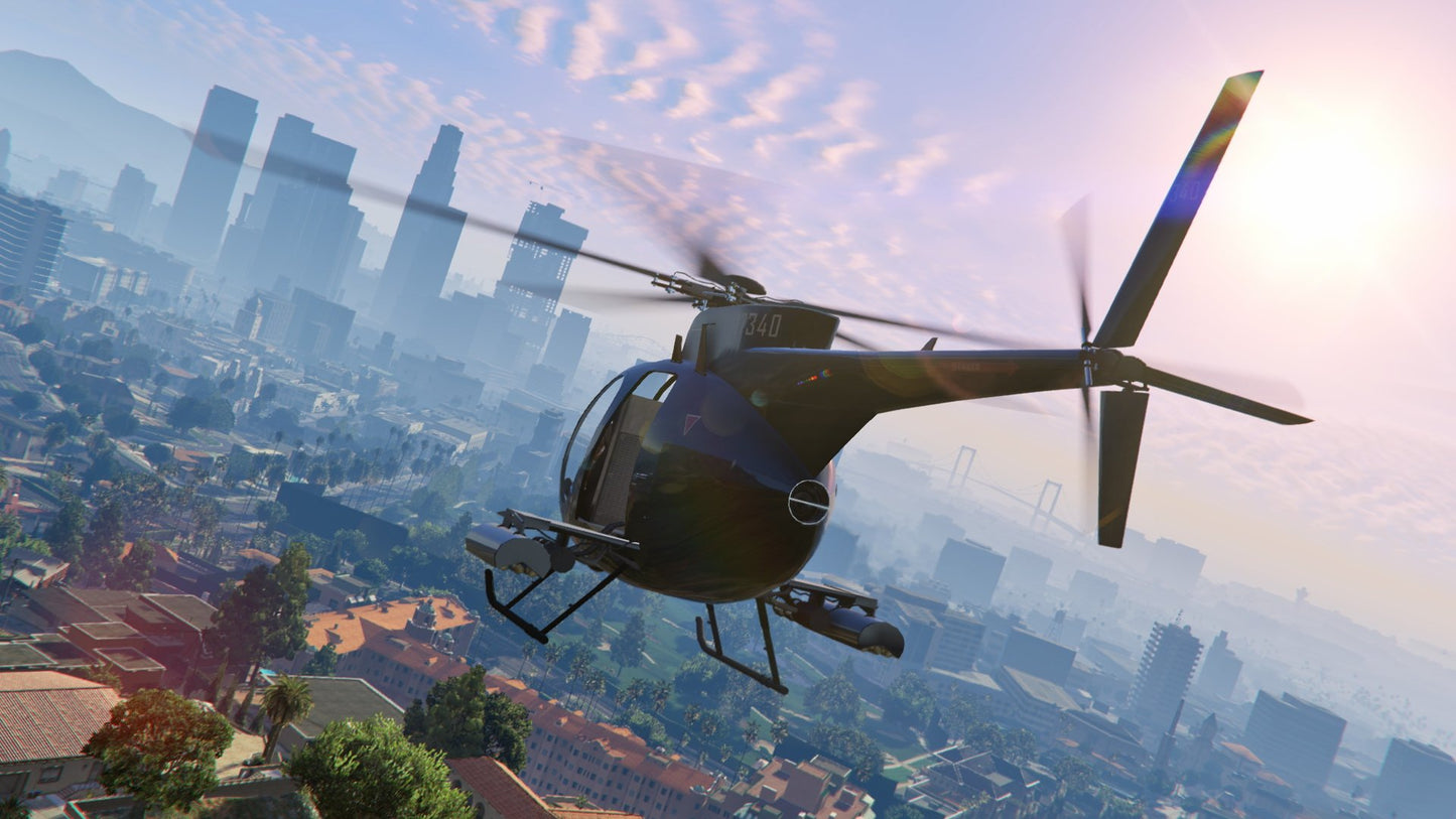 Rockstar Games Grand Theft Auto V for PS4 - Action-Adventure Game, Model 5026555416986