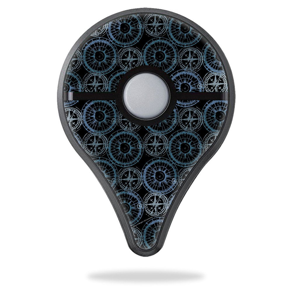 MightySkins Skin Compatible with Pokemon Pokemon Go Plus - Compass Tile | Protective, Durable, and Unique Vinyl Decal wrap Cover