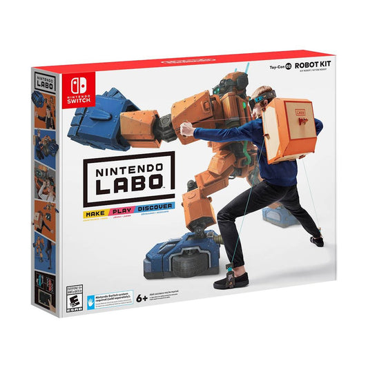 Nintendo LABO Robot Kit - Interactive DIY Building Toy for Nintendo Switch, Model SWSwitchTitle29_WiiU