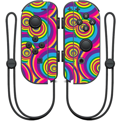 MIGHTY SKINS Nintendo Joy-Con Controller Skin - Groovy 60s Design, NIJOYCO-Groovy 60s