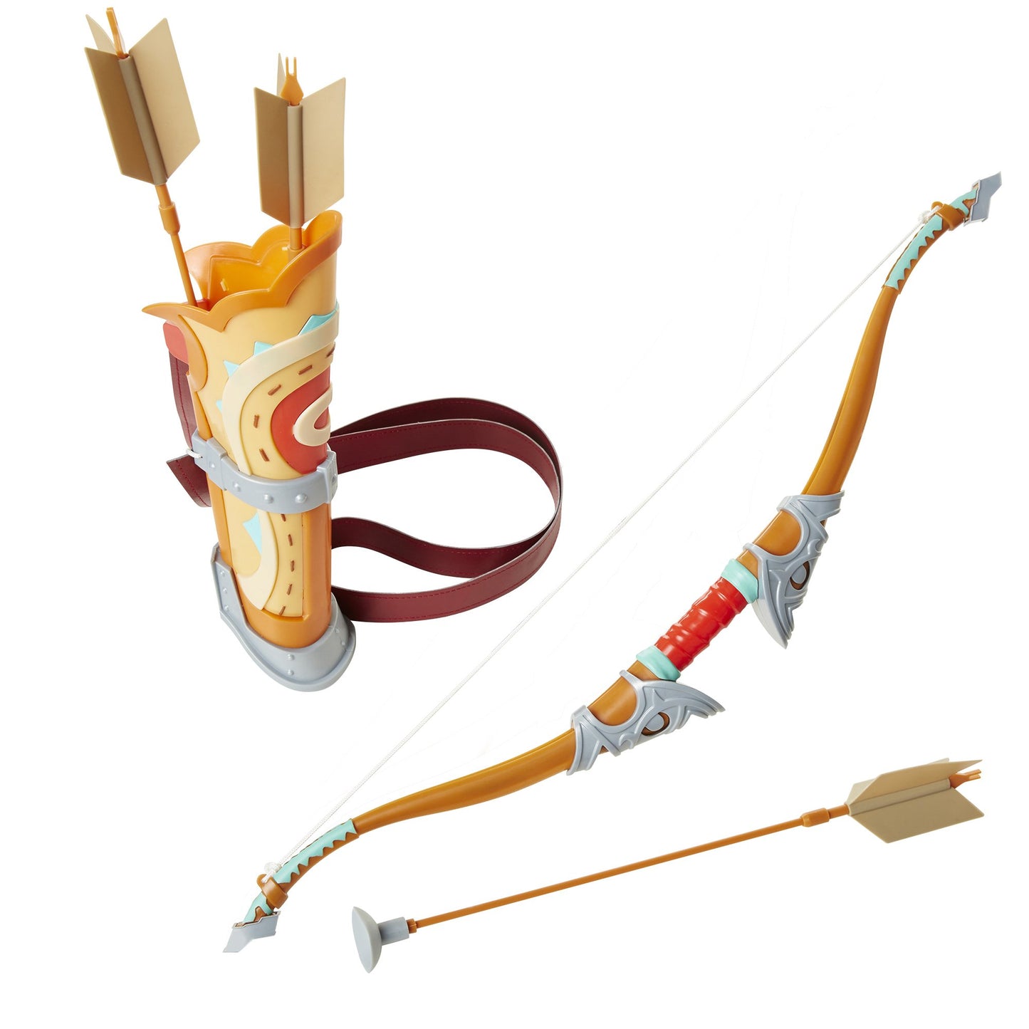 World of Nintendo Bow & Arrow Toy Figure - Legend of Zelda, Orange, Model 61555