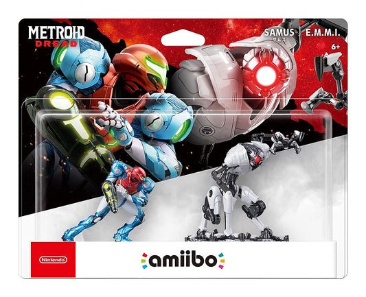 Nintendo Metroid Dread amiibo 2-Pack - Plastic Figures - Multicolor - Model NVLEAR2B