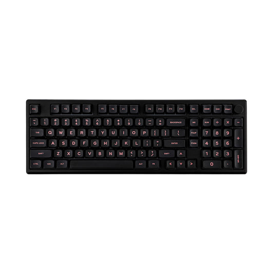 Ematerial nameAKER Galaxy100 QMK/VIA Wireless Gaming Keyboard  Aluminum Shell  Bluetooth/2.4Ghz/USB-C  Pre-Lubed Hot-Swappable Linear Switches  NKRO  RGB Backlit (Black  Wisteria Linear Switch)