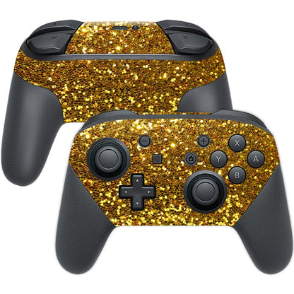 MIGHTY SKINS Nintendo Switch Pro Controller Skin - Golden Dragon Vinyl Decal Wrap, Easy Apply/Remove, Durable, Made in USA