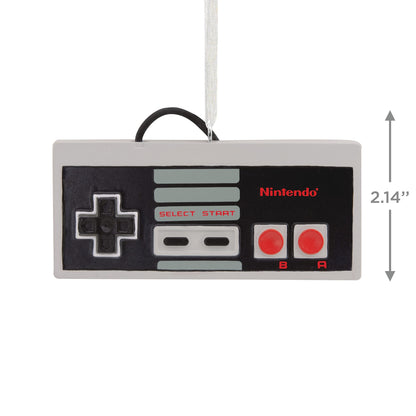 Hallmark NES Video Game Controller Christmas Ornament, 135mm, Classic Nintendo Design