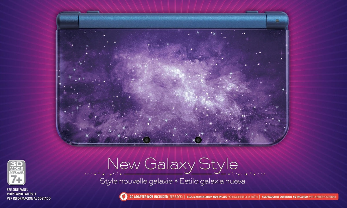 Nintendo New 3DS XL Console- Galaxy Style (refurbished)