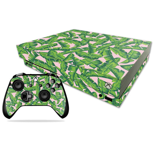 MIGHTY SKINS Xbox One X Skin - Jungle Glam Vinyl Decal Wrap, Durable & Easy to Apply, Model MIXBONXCMB-Jungle Glam