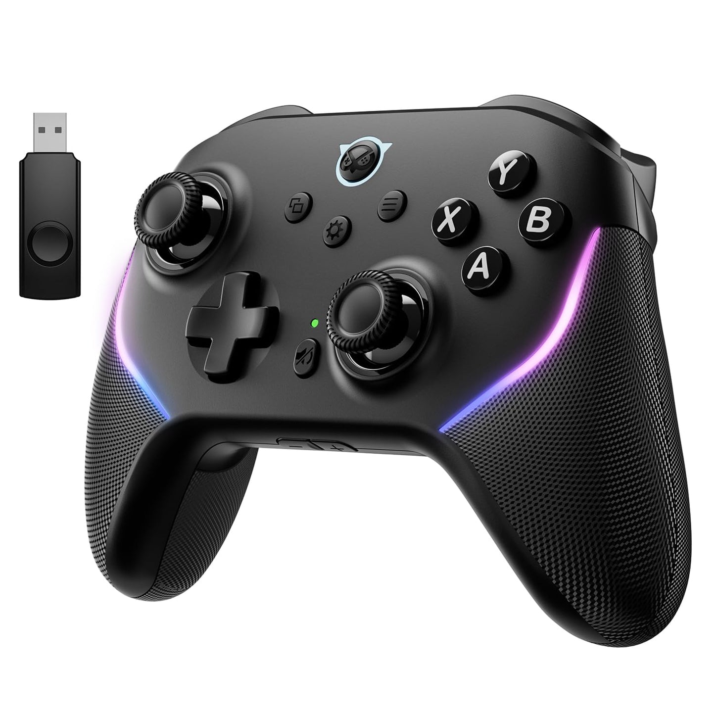 NYXI Master P1 Wireless PC Controller  Dual-Mode Triggers  Hall Effect Joystick  1000Hz Polling Rate  Mute control  6-Axis Gyro  Turbo  Lockable Back Buttons for PC/Switch/Switch 2/iOS/Android