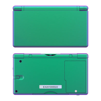 eXtremeRate Nintendo DS Lite Replacement Full Housing Shell Case - Chameleon Green Purple