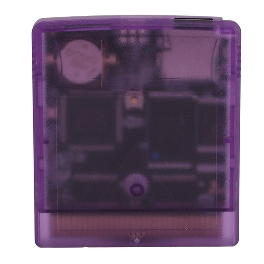 Zopsc Flash Memory Card for Gameboy  Professional 1000 in 1 8G Memory Card for GB GBC GBA SP  Combo Game Cartridge Expansion Card for GAMERS (P Urple Transparent)