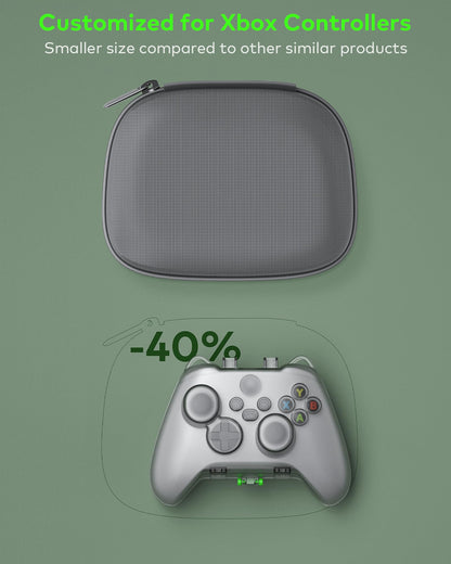 Tiiletzote Xbox Series X/S Controller Case - Hard Shell, Dust-Resistant, Shock-Proof, Black, Model T-CB16-XBBlack