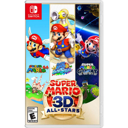 Nintendo Super Mario 3D All-Stars Game - Nintendo Switch, Multicolor, Model HACPAVP3A, Plastic Material