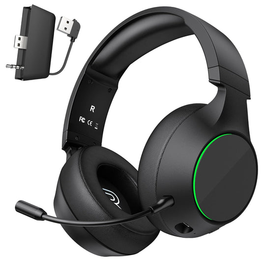 YPBDAN X4 Wireless Gaming Headset for Xbox Series X|S  Xbox One  PS5  PS4  PC  Mac  Switch  2.4GHz Gaming Headphones with Bluetooth 5.3  70H Battery  ENC Noise Canceling Mic  Low Latency