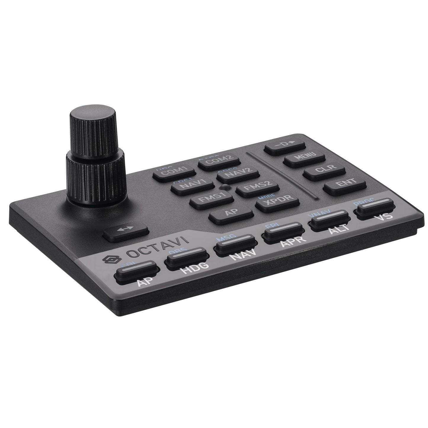 OCTAVI IFR-1 Compact Cockpit - High-Precision Controls for Flight Simulation - Black