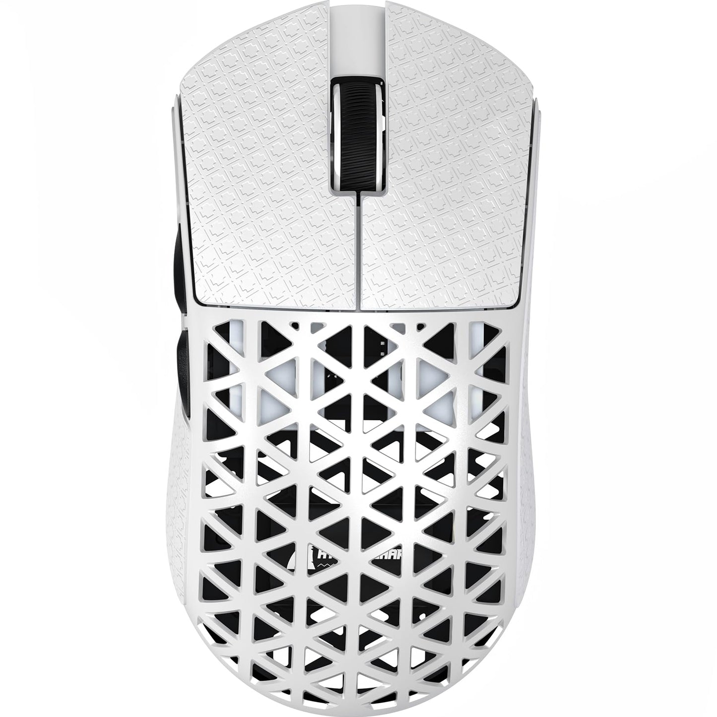 ATTACK SHARK R5Ultra 8K Wireless Gaming Mouse - 42,000 DPI, Ultra-Lightweight, White & Griptape