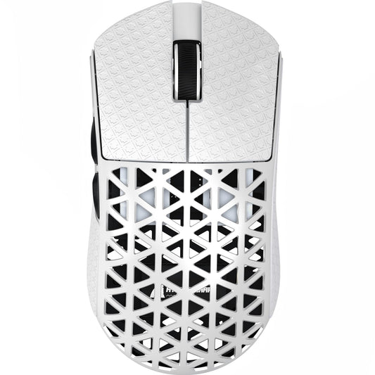 ATTACK SHARK R5Ultra 8K Wireless Gaming Mouse - 42,000 DPI, Ultra-Lightweight, White & Griptape