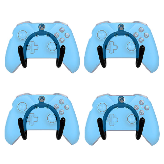 YYST Mini Flexible Wall Mount Holder Rack Organizer for PS3/PS4/PS5/Xbox 360/Xbox One/S/X/fine design/Series S/Series X Controller  Pro Controller - 4/PK- No Game Controller