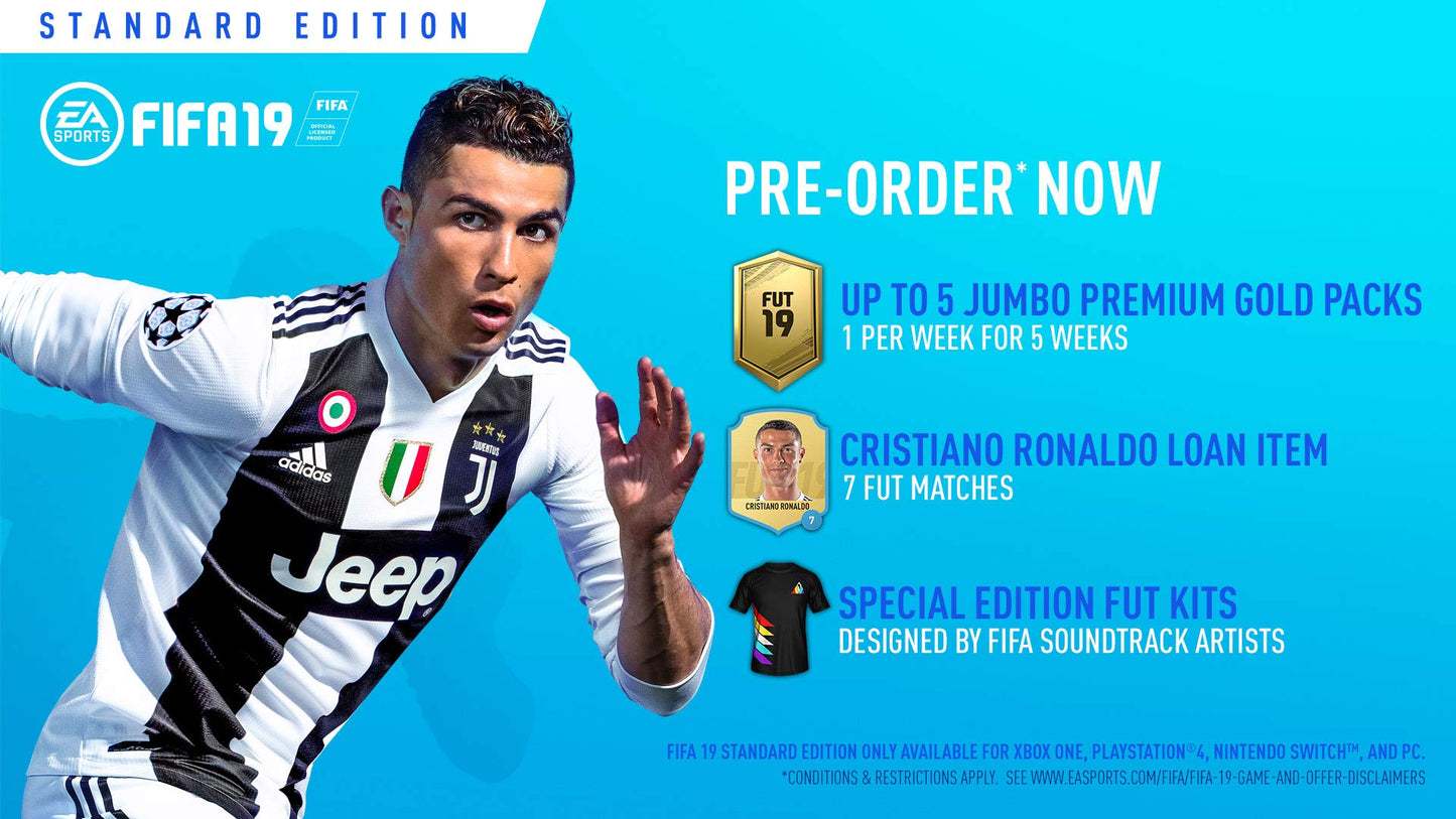 Electronic Arts FIFA 19 - Standard Edition for Xbox One - Model 37166