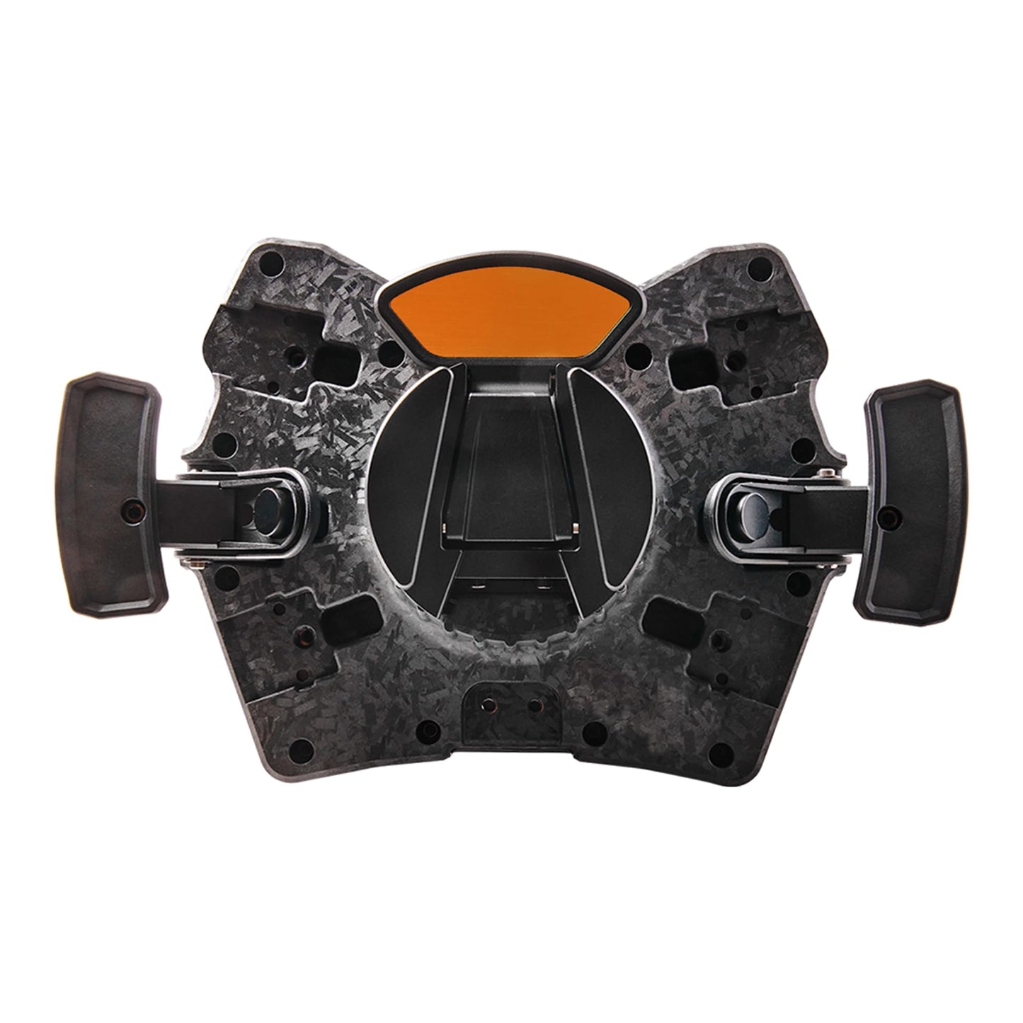 ASETEK Forte GT Button Box | Sim Racing Control Panel | Gray/Orange | High Precision Controls for Ultimate Racing Experience