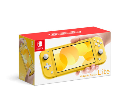 Nintendo Switch Lite Console - Portable Gaming System - Yellow - Model HDHSYAZAA