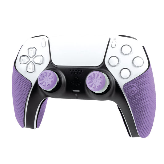KontrolFreek FPS Freek Galaxy Kit for PS5 Controller | Performance Thumbsticks & Grips | Purple | Model PK-2807-PS5