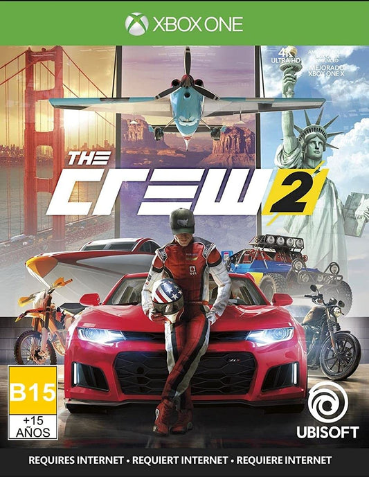 Ubisoft The Crew 2 for Xbox One - Model 887256029098, Ultimate Racing Experience