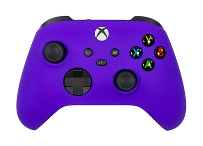Crazy Controllerz Xbox Series X Soft Touch Controller - Purple Color, Added Grip, Compatible with Xbox One & Series S