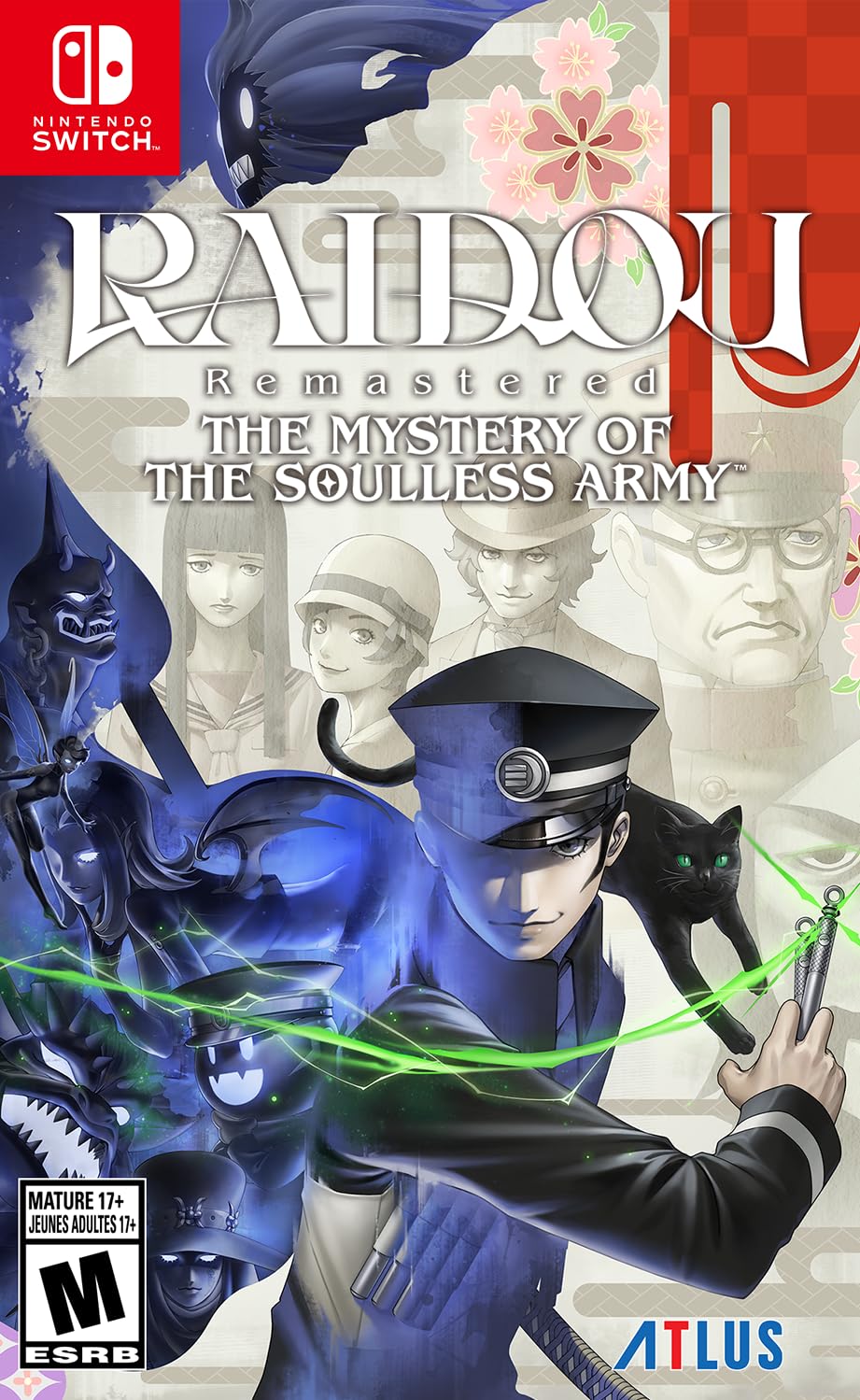 SEGA Raidou: Remastered – The Mystery of the Soulless Army Launch Edition for Nintendo Switch, Model SEG22086SWI