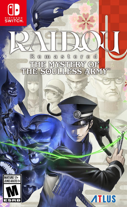 SEGA Raidou: Remastered – The Mystery of the Soulless Army Launch Edition for Nintendo Switch, Model SEG22086SWI