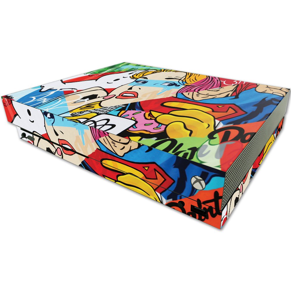 MightySkins Skin Compatible with Microsoft One X Console Only - Cartoon Mania | Protective, Durable, and Unique Vinyl Decal wrap