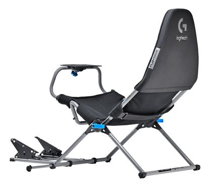 Playseat Challenge X Sim Racing Cockpit - Logitech G Edition, 4.6x2x3.5 ft, Durable Design