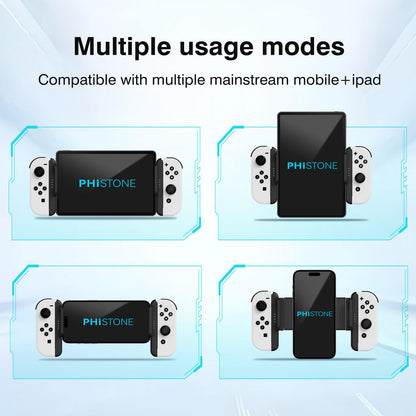 Phistone Magnetic MagSafe Smartphone & Tablet Mount - 360° Rotation, Adjustable Length, Strong Magnetic Hold, Compatible with Nintendo Switch