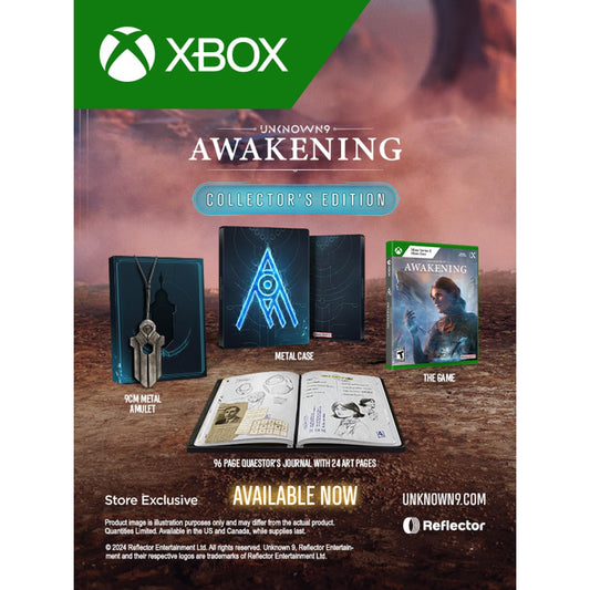 Unknown 9: Awakening Xbox Series X/ one Collectors Edition
