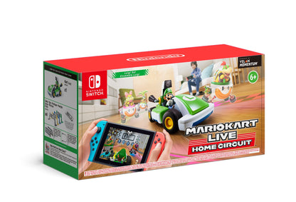 Nintendo Mario Kart Live: Home Circuit - Luigi Green, Small Size, Model 10004631, Plastic Material